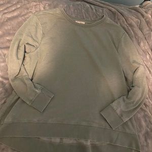 Olive Green Sweater Shirt